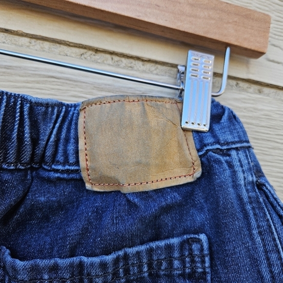 Jeanerica Jeans denim pull-on elastic waist high rise shorts SEE MEASUREMENTS - Picture 3 of 5
